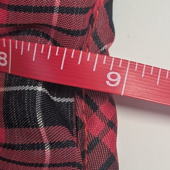 Dog Vest - Red and Black Plaid - Picture 2 of 5